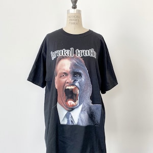 90s Vintage Brutal Truth T shirt Grindcore Etsy