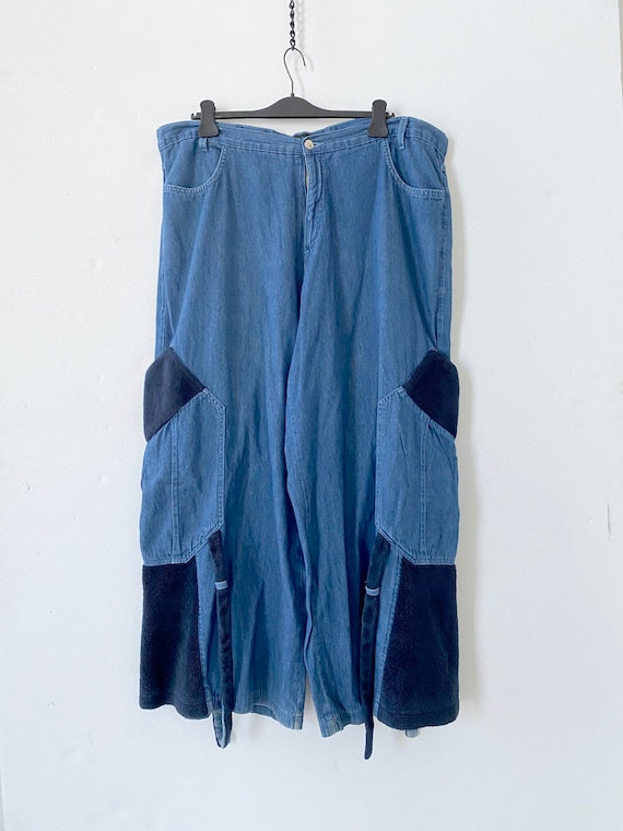 90s Vintage MT:2 Raver Denim Pants - Etsy