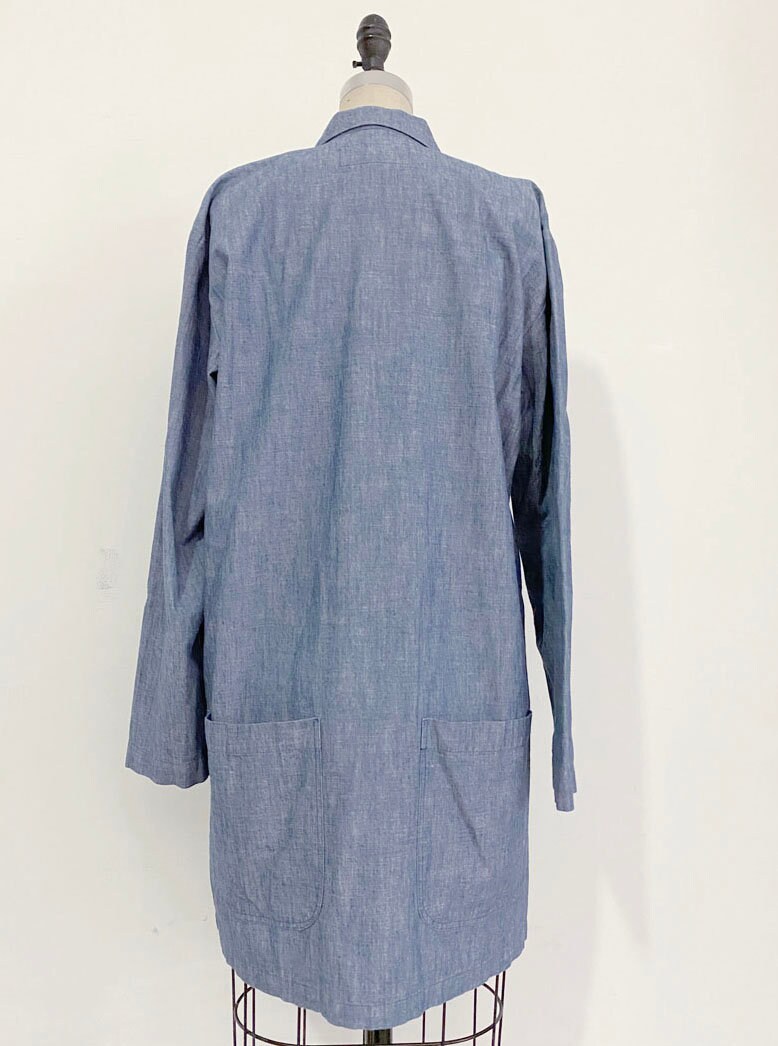 90s Vintage Christopher Nemeth Double Sided Pockets Long Shirt 
