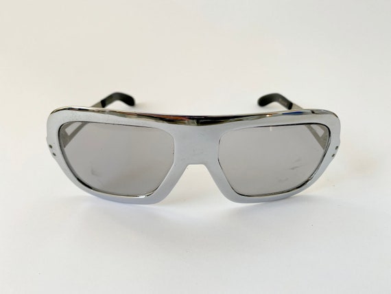 60s Vintage Mirror metal Sunglasses : France - image 2