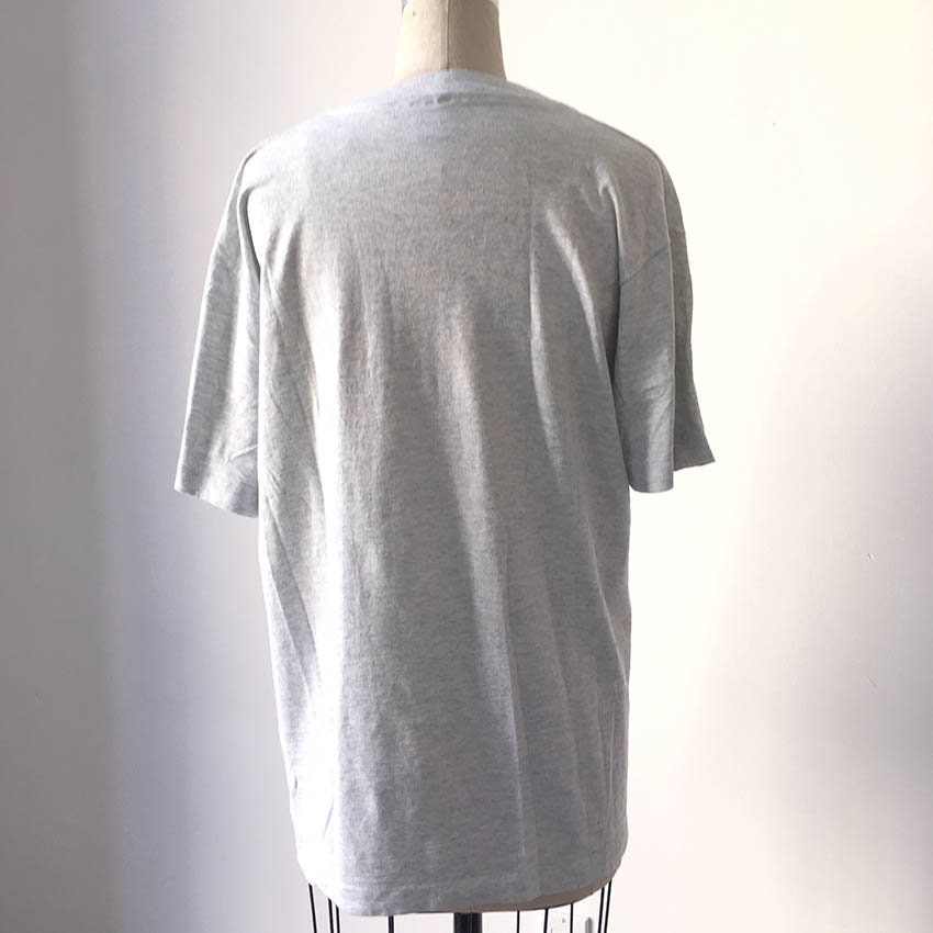 MACROSS VALKYRIE GREY  T-SHIRT SIZE LARGE VINTAGE DEAD STOCK ROBOTECH FRUIT LOOM 