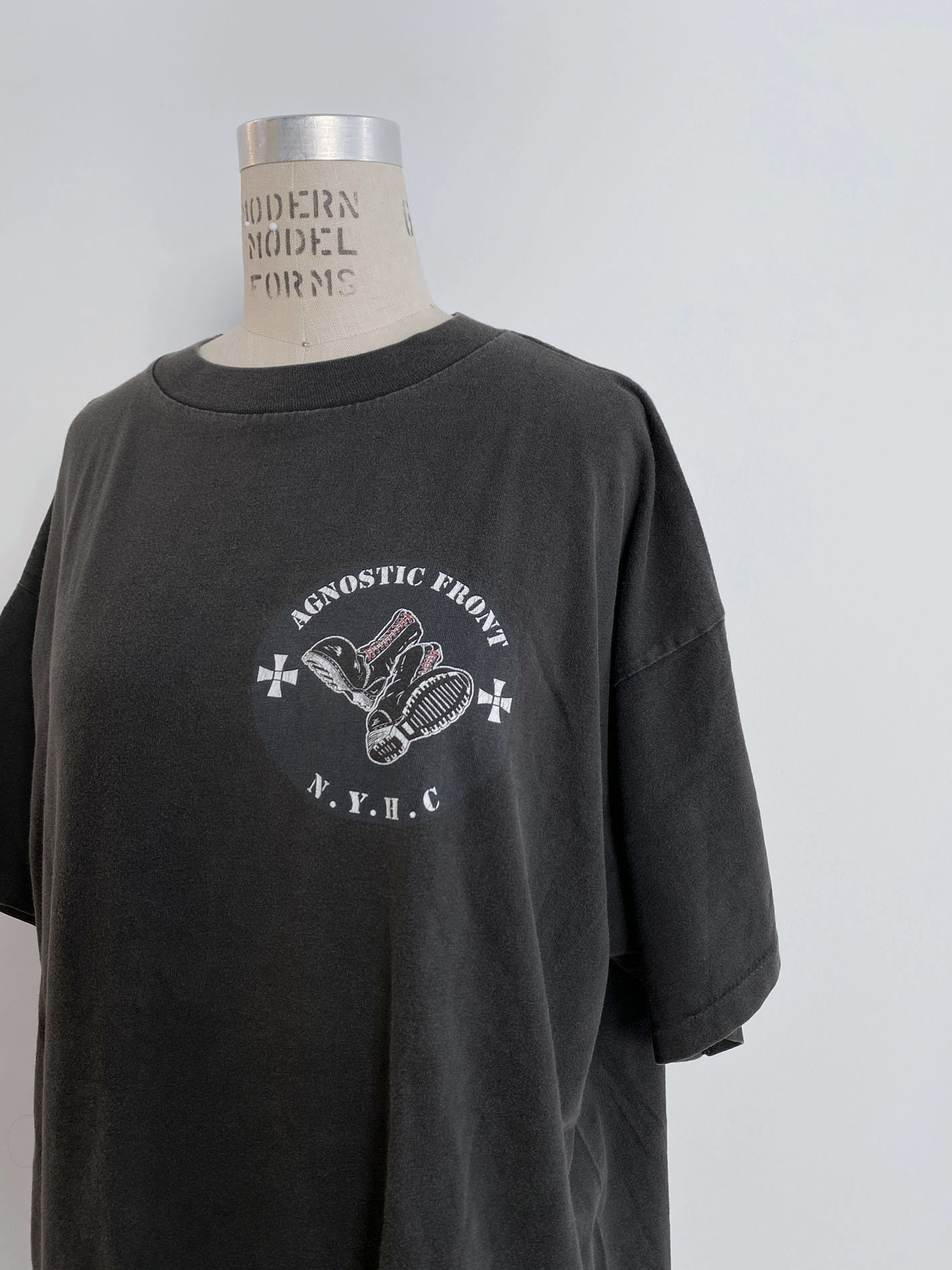 90s Vintage Agnostic Front Shirt : Punk Hardcore - Etsy