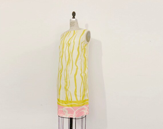 70s Vintage Psychedelic print dress