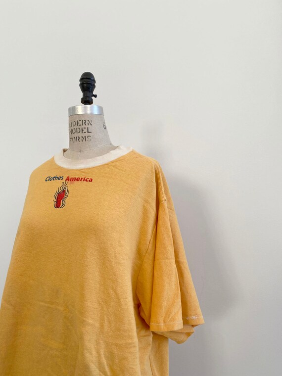 90s Vintage Clothes America shirt : avant garde View 3
