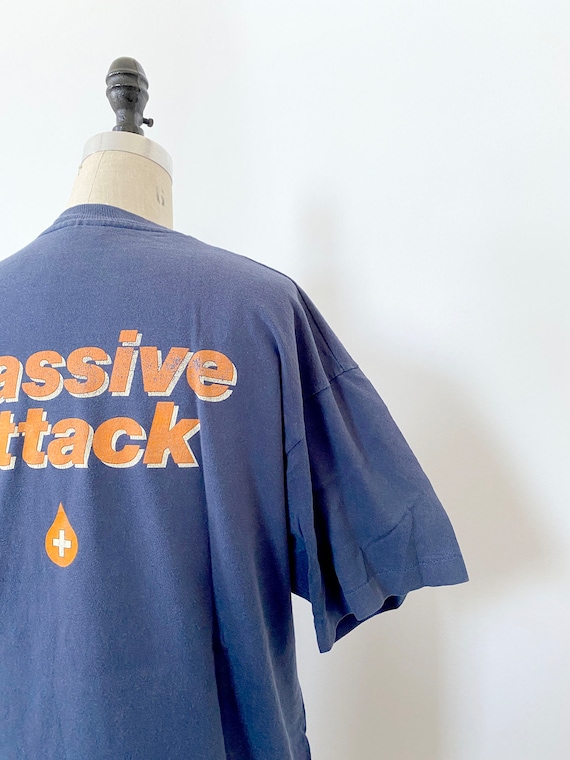 90s Vintage Massive Attack Eurochild shirt - image 4