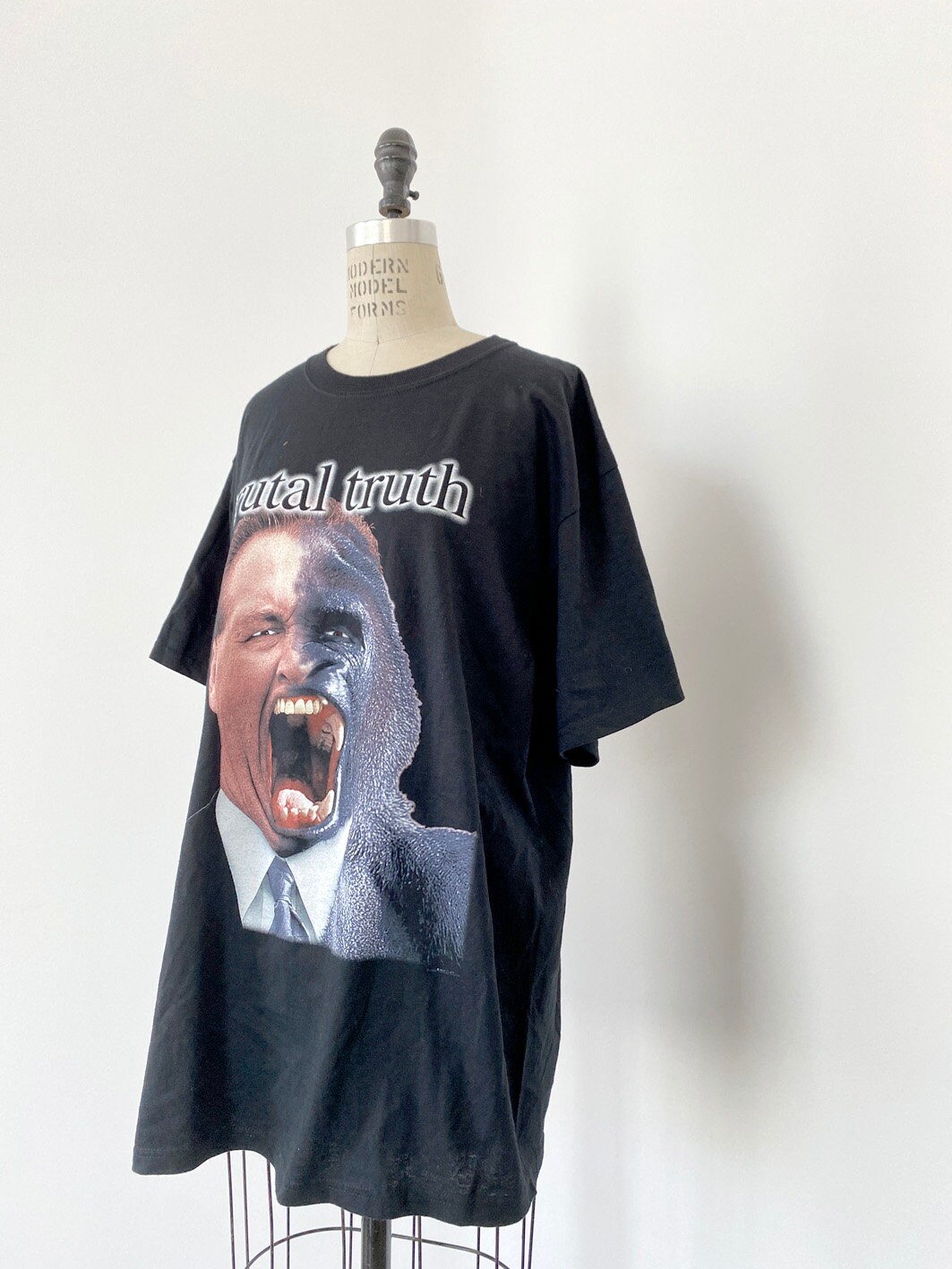 BRUTAL TRUTH Tシャツ　XL　十字架 90s Vintage Brutal Truth T-shirt : Grindcore - Etsy