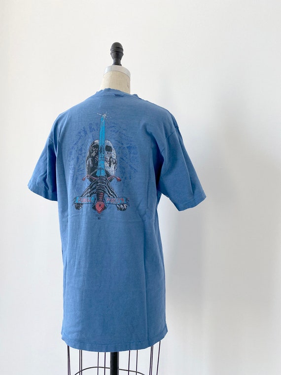 80s Vintage Powell Peralta skull and sword shirt … - image 6