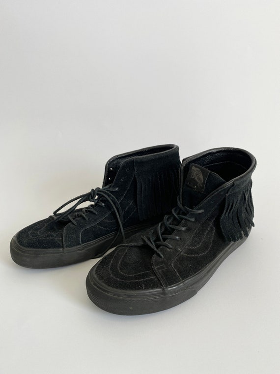 vans fringe high tops