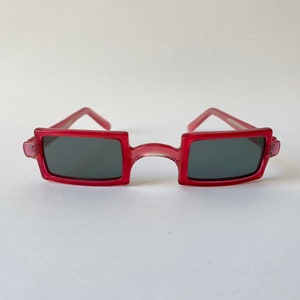 60s Vintage Tiny Square Sunglasses