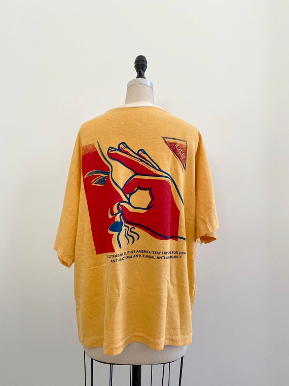 90s Vintage Clothes America shirt : avant garde