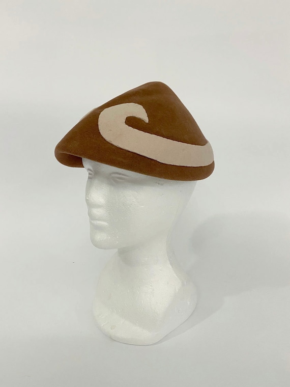 70s Vintage Rabbit Felt hat