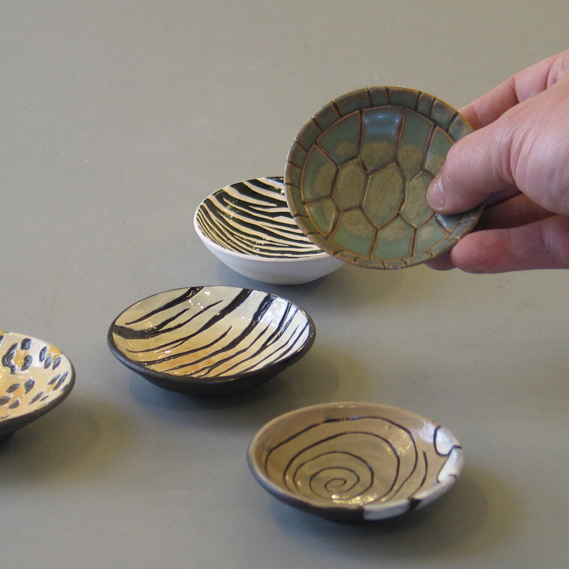 Tiger Bowl 3 de ancho Etsy