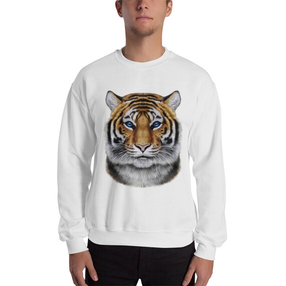 tiger face sweatshirt