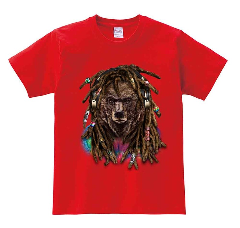 Hippie Grizzly Bear with Dreadlocks Reggae Dreads Men | Etsy
