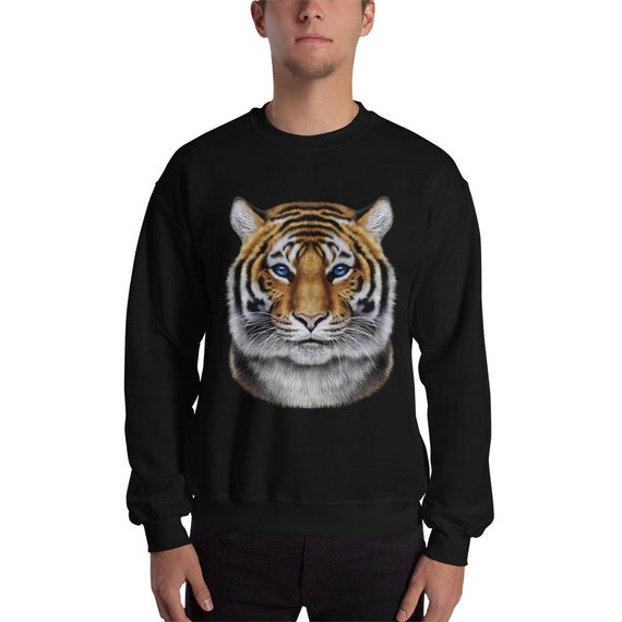 tiger face sweatshirt