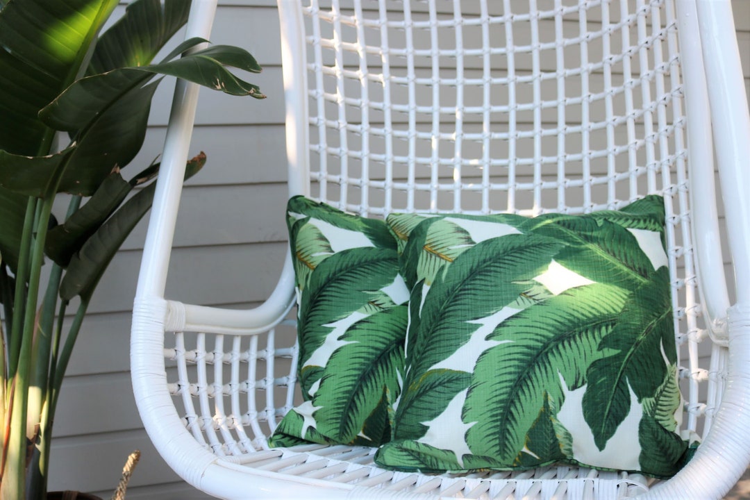 Tommy Bahamas Indoor/outdoor 45 X 45cm Cushion Cover. Banana Palm, Palm