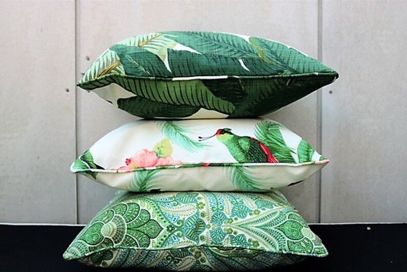 Tommy Bahamas Indoor/outdoor 45 X 45cm Cushion Cover. Banana Palm, Palm