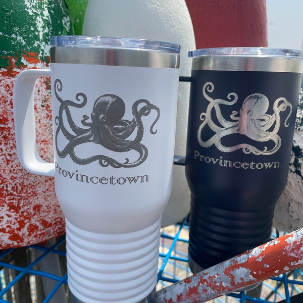 Octopus Travel Mug Etsy