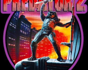 Predator 2 Vintage Image T-shirt