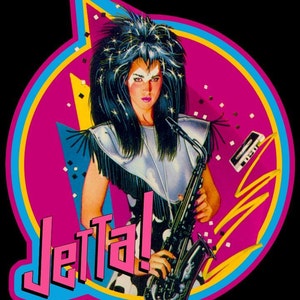 Jem And The Holograms Jetta Vintage Image T-shirt