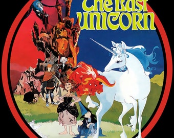 The Last Unicorn Vintage Image T-shirt