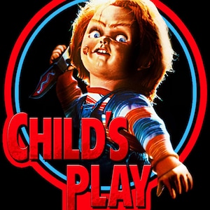 Child's Play Chucky Vintage Image T-shirt image 1