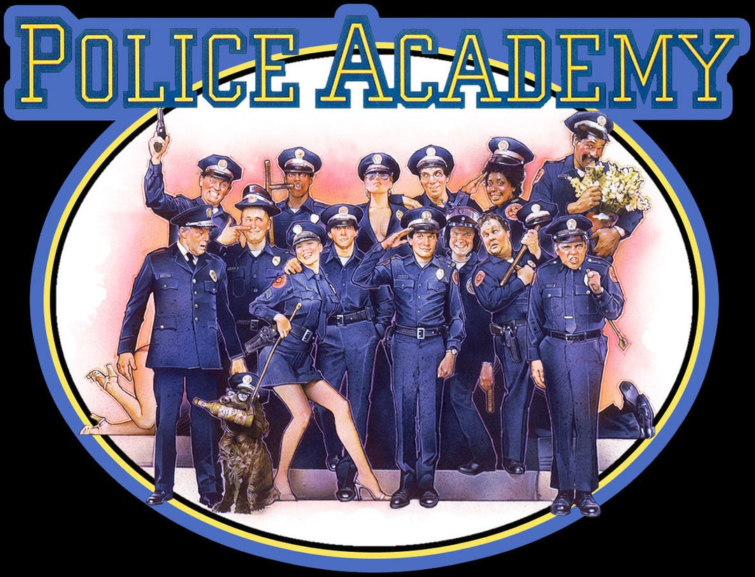 Police Academy Vintage Image T-shirt - Etsy