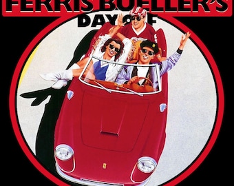 Ferris Bueller's Day Off Custom Image T-shirt