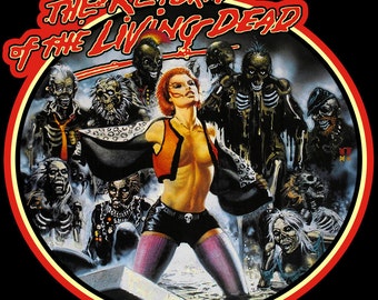 The Return Of The Living Dead Vintage Image T- Shirt