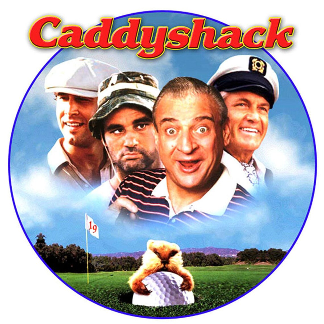 Caddyshack Vintage Image Tshirt Etsy