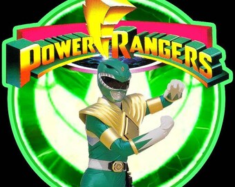 Power Rangers Custom made T-shirt