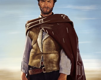 Clint Eastwood Good-Bad-& The Ugly Vintage Image T*shirt
