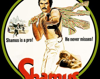 Burt Reynolds Shamus Vintage Image T-shirt