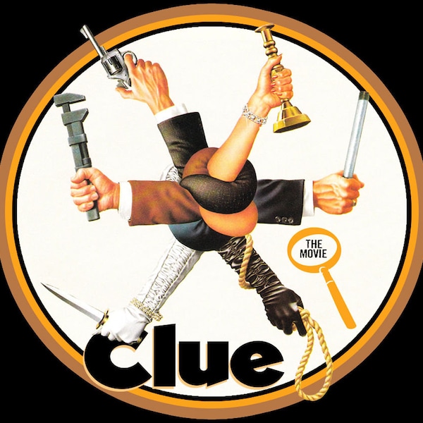 Clue The Movie Vintage Image T-shirt
