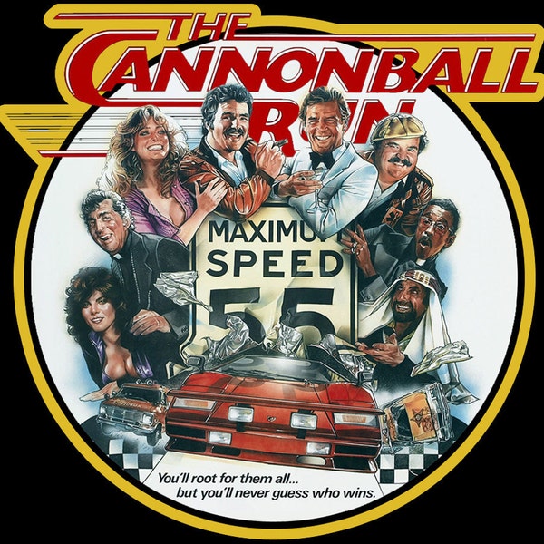 Cannon Ball Run Vintage Image T-shirt