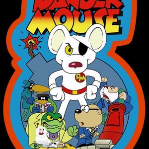 Danger Mouse Vintage Image T-shirt