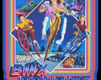Classic BMX BANDITS custom tee-shirt