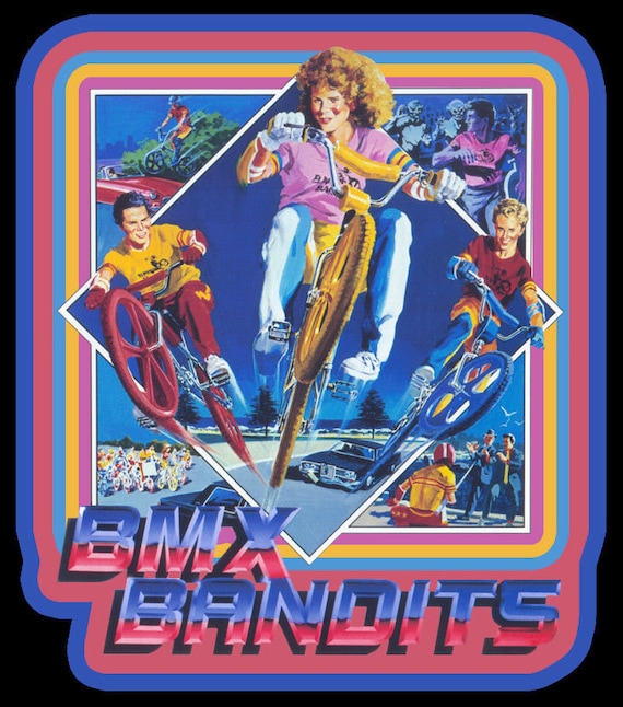 Classic BMX BANDITS Custom Tee-shirt - Etsy