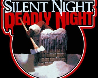 Silent Night Deadly Night Vintage Image T-shirt