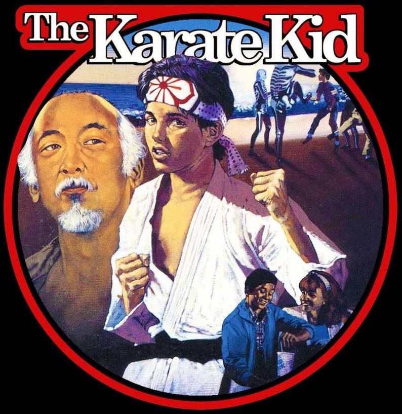 Karate Kid Vintage Image Tshirt Etsy