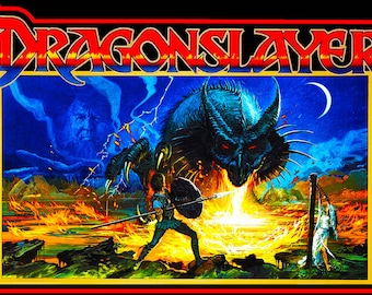 Dragonslayer Vintage Image T-shirt