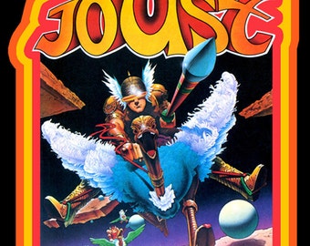 Joust Atari Classic Vinatge Image T-shirt