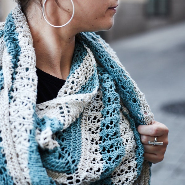 Summertime Shawl - knitting pattern