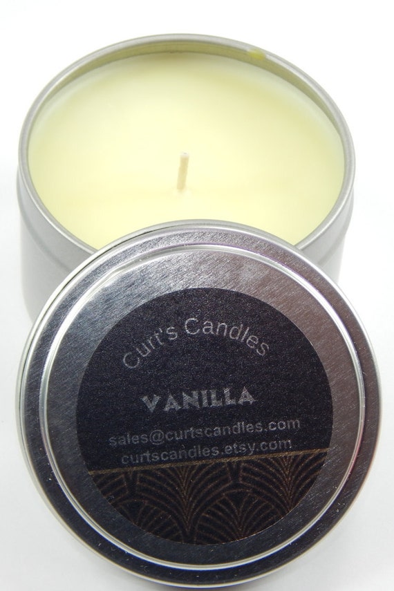 Items similar to Strong Tin Candles Set of 2 on Etsy