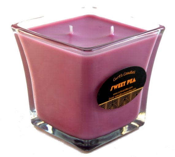 Items similar to Large Scented Decorative Candle 12 oz Custom Strong