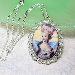 Marie Antoinette Necklace, Rococo Jewelry, Romantic Style Necklace, Vintage Style, Statement Necklace, Necklaces for Women