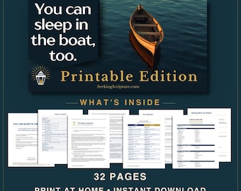You Can Sleep In The Boat, Too - Printable PDF