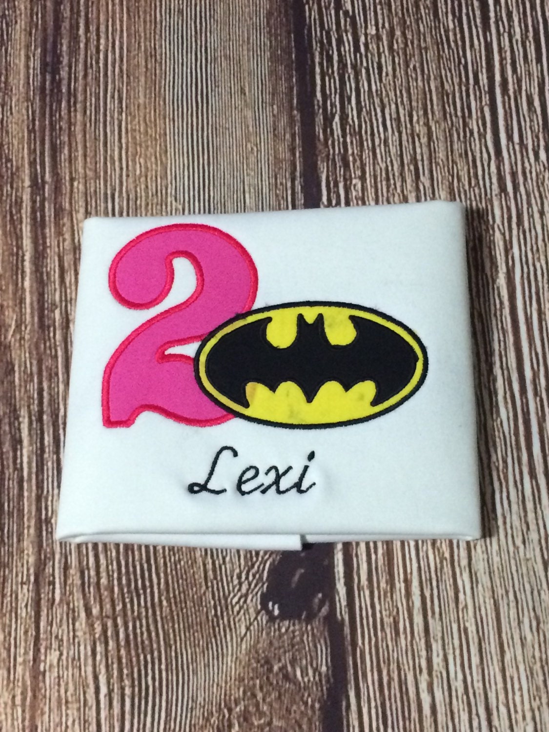 Batgirl Personalized Birthday Shirt 