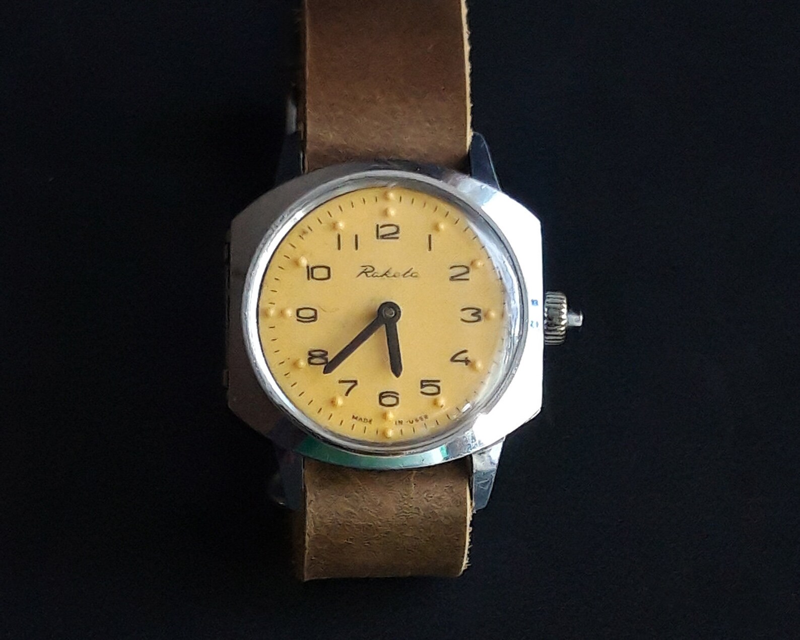 Rocket Watches For The Blind People Braille Vintage Soviet Etsy