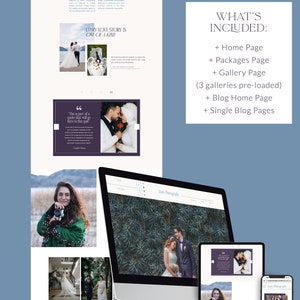 Showit Website Template, Photography Website Template, Photographer Business Website Template, Showit Website Design